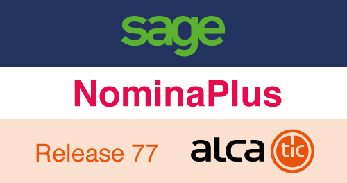 AlcaTic SAGE CertifiedPartner Sage NominaPlus Release 77